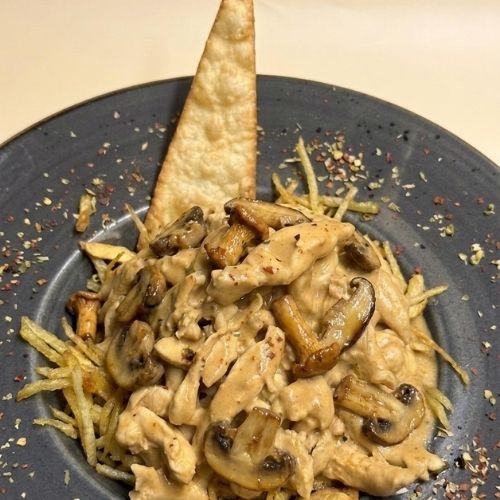 Tavuk Mantar Çökertme